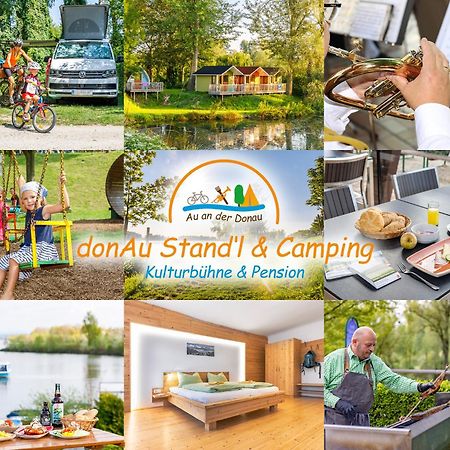 Camping&Pension Au an der Donau Bagian luar foto