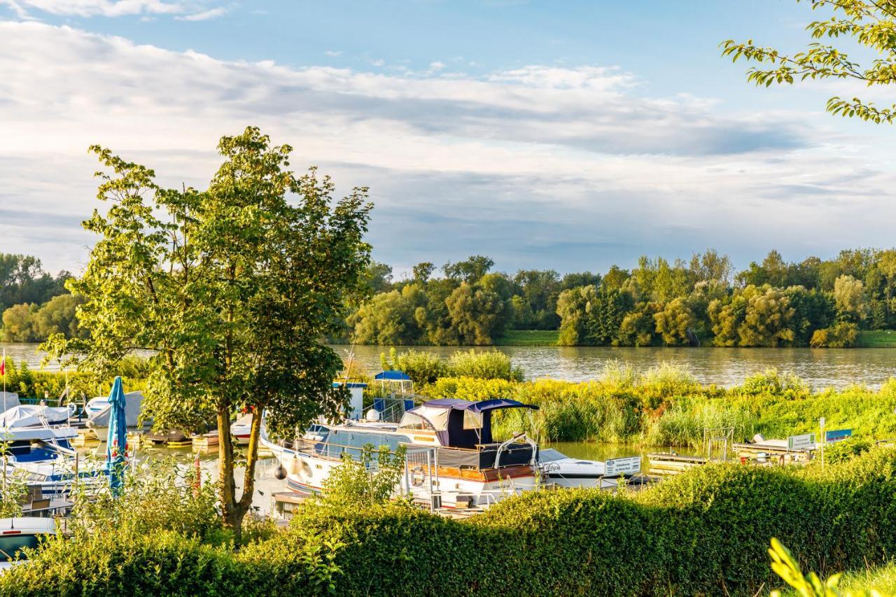 Camping&Pension Au an der Donau Bagian luar foto