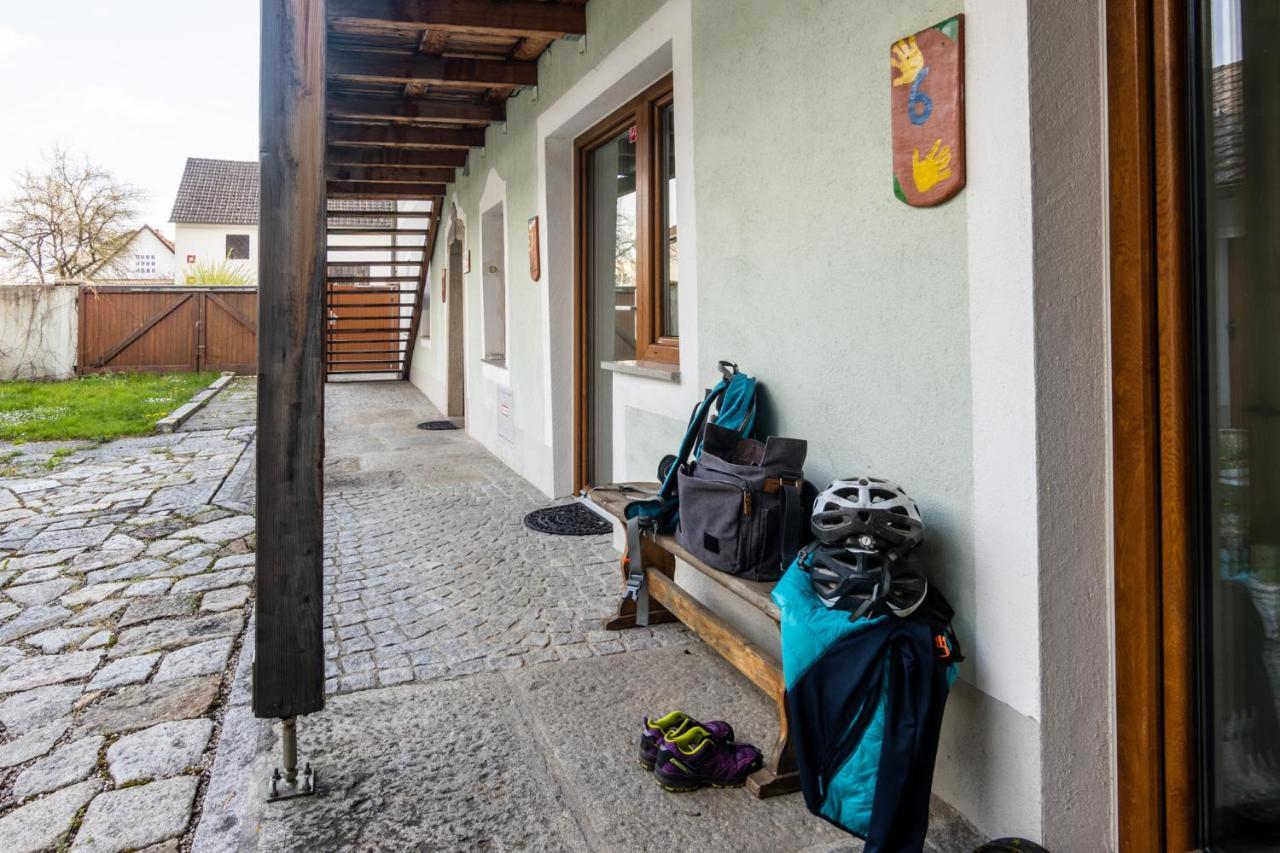 Camping&Pension Au an der Donau Bagian luar foto