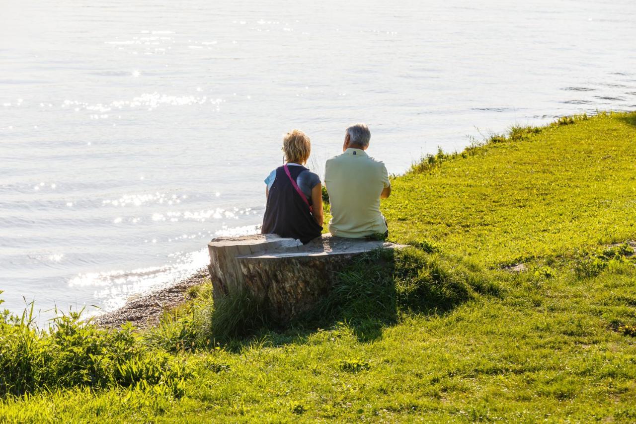 Camping&Pension Au an der Donau Bagian luar foto