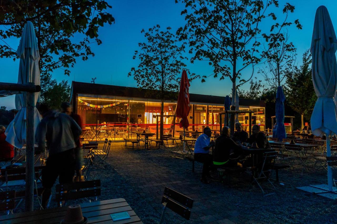 Camping&Pension Au an der Donau Bagian luar foto