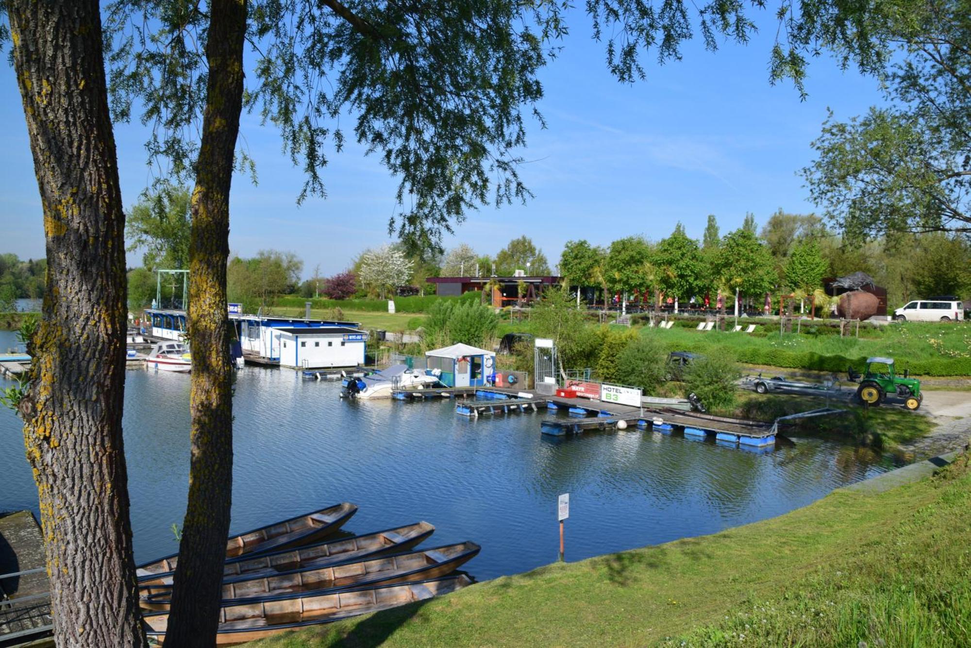 Camping&Pension Au an der Donau Bagian luar foto