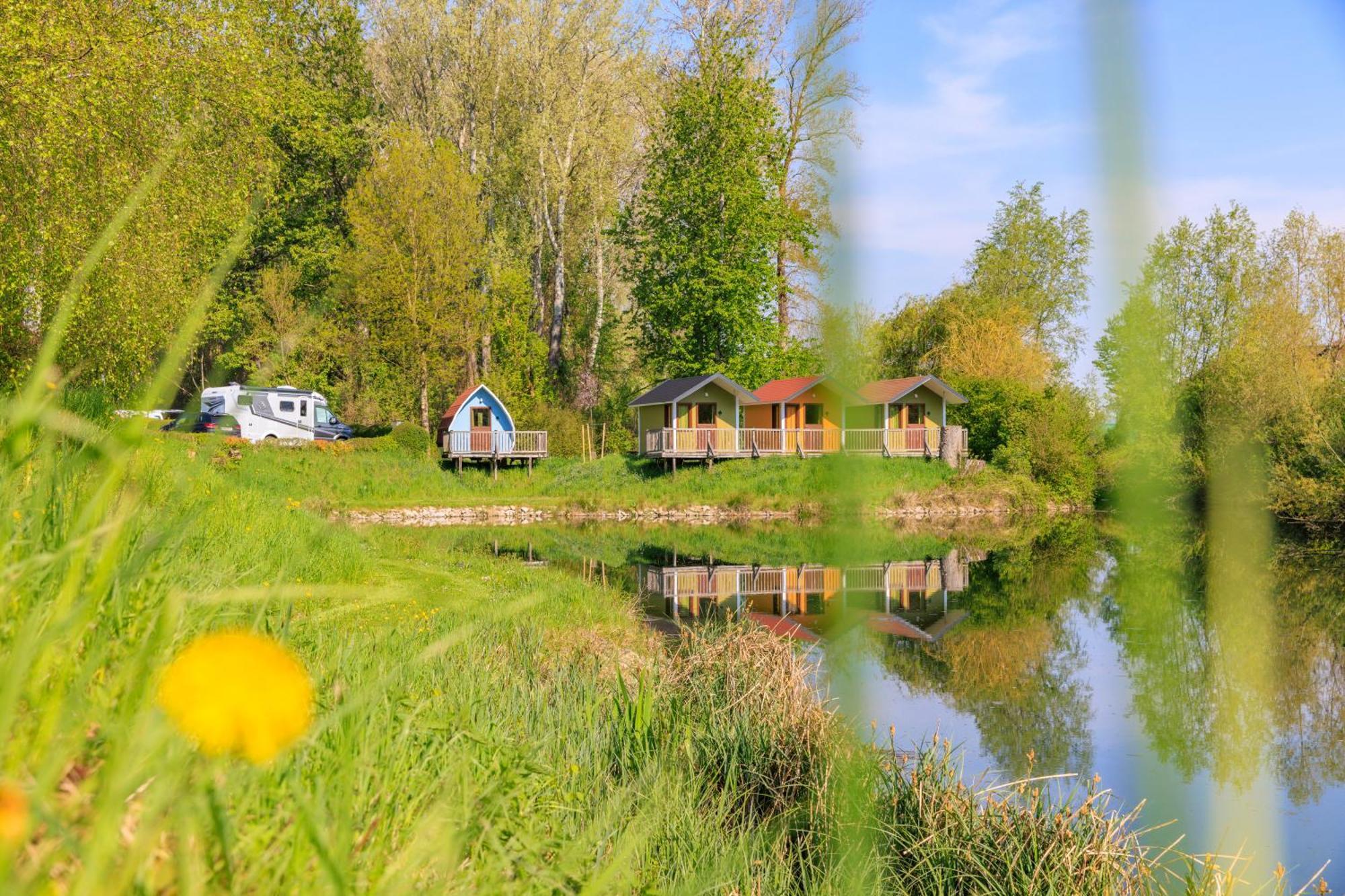 Camping&Pension Au an der Donau Bagian luar foto
