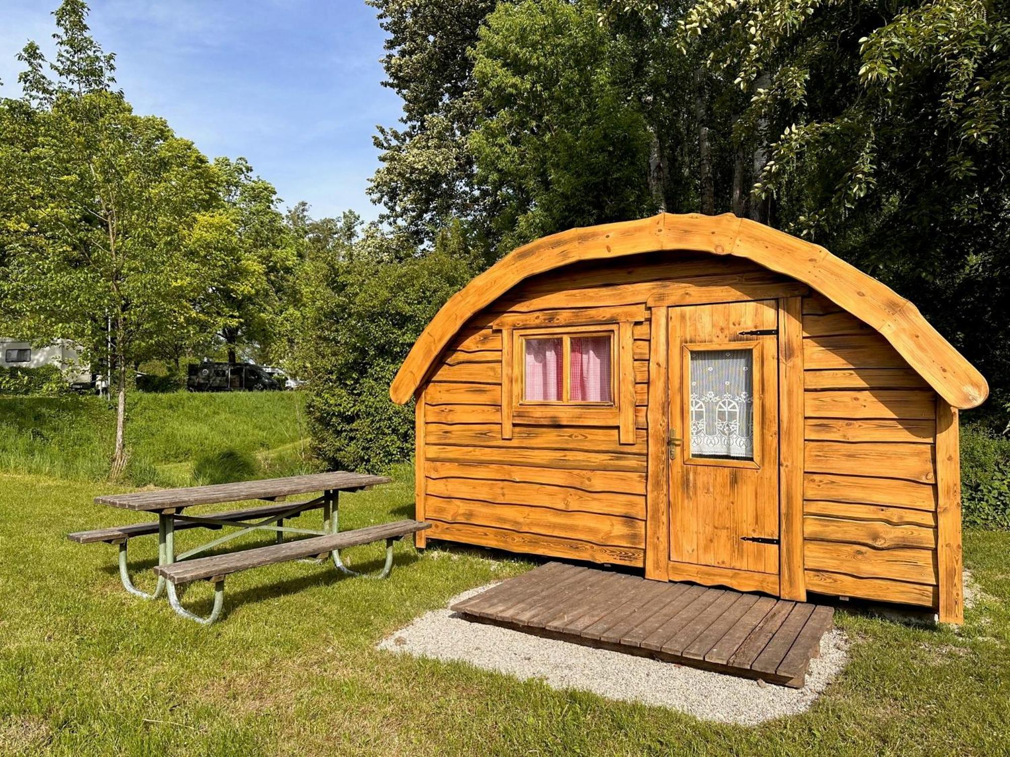 Camping&Pension Au an der Donau Bagian luar foto
