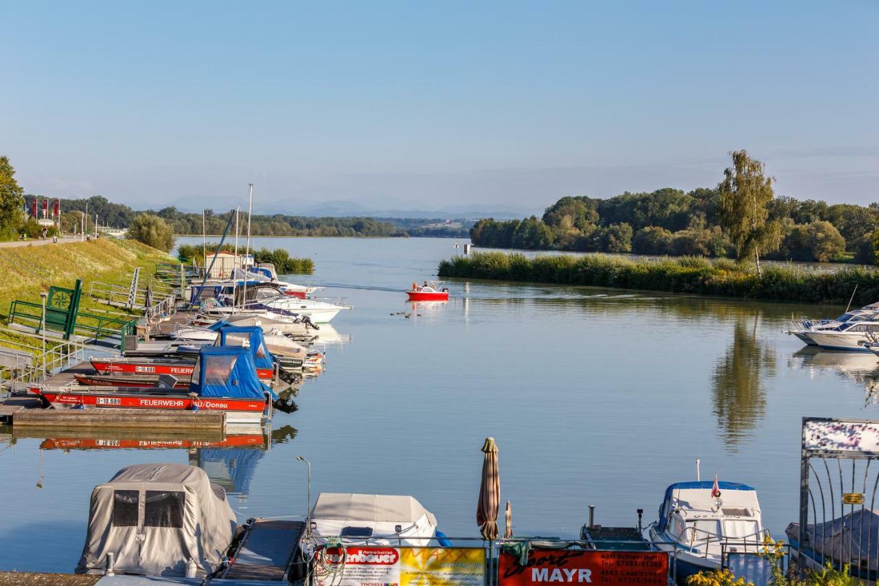 Camping&Pension Au an der Donau Bagian luar foto
