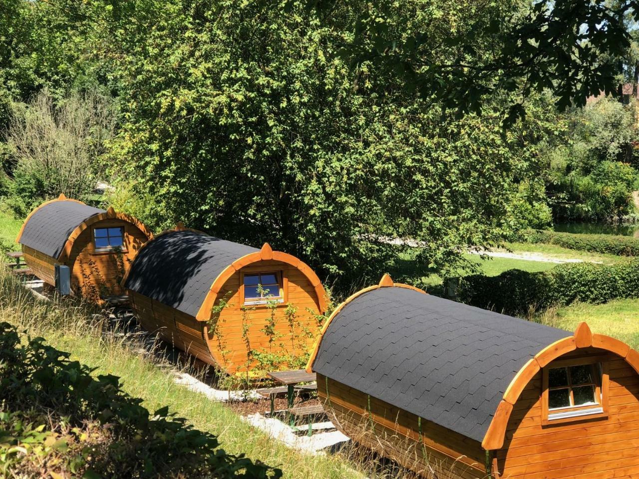 Camping&Pension Au an der Donau Bagian luar foto