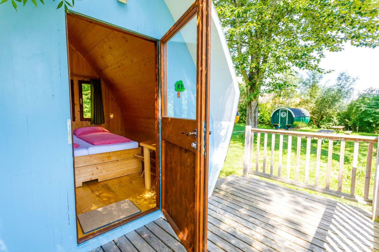 Camping&Pension Au an der Donau Bagian luar foto