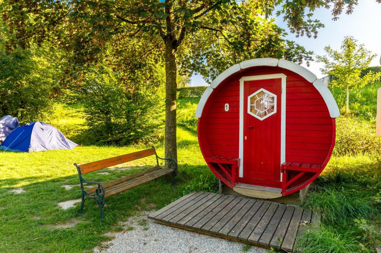 Camping&Pension Au an der Donau Bagian luar foto