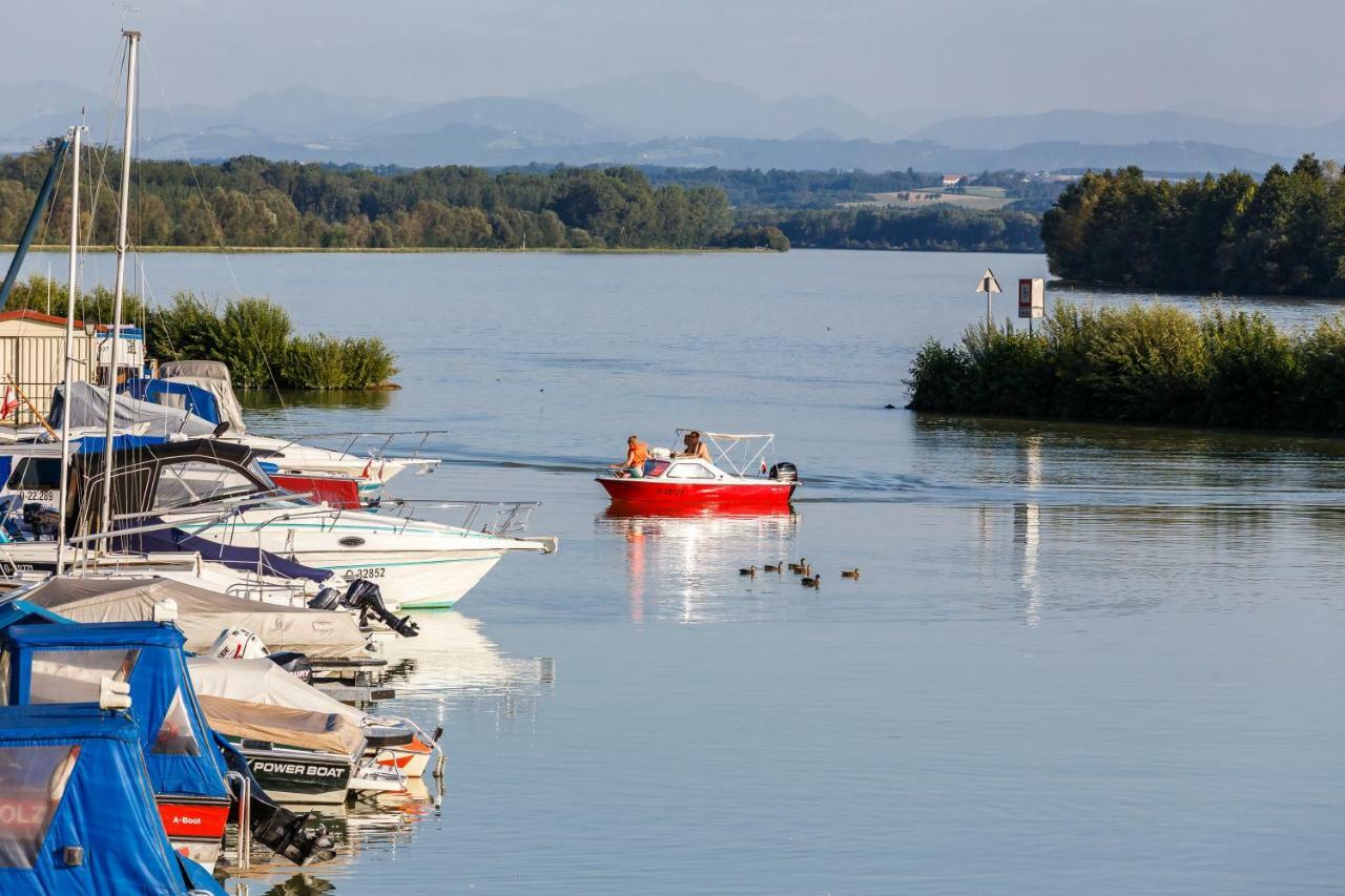 Camping&Pension Au an der Donau Bagian luar foto